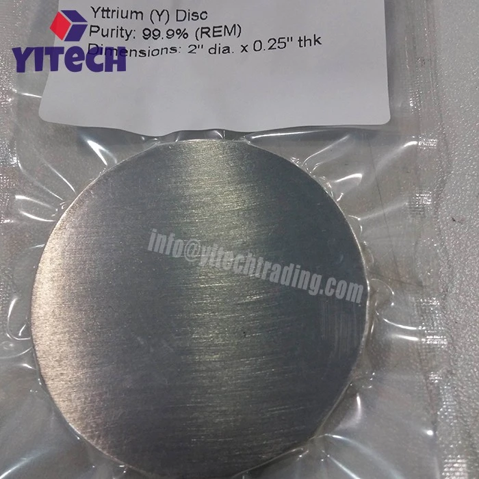 Yttrium Y Sputtering Target 3